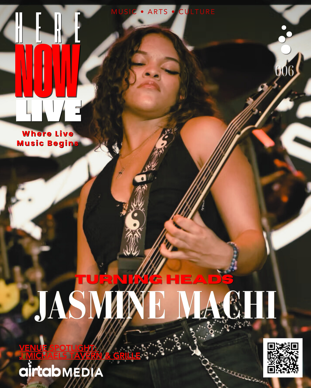 HERE NOW LIVE 006- Jasmine Marchi is Still in High School – But Her Band is Already Turning Heads Across Florida